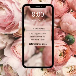 Valentine’s Day Reminder Text