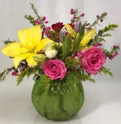 Fun and festive spring bouquets