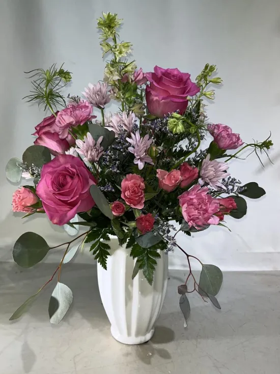 Pink Remembrance Vase
