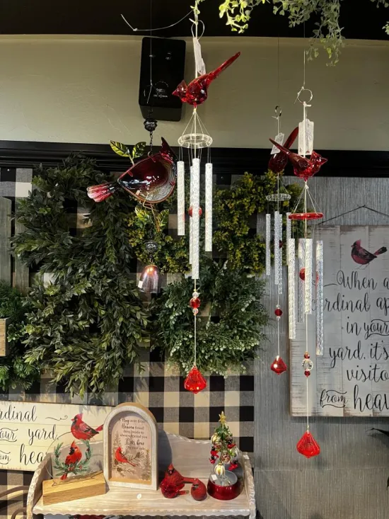 Cardinal Windchimes