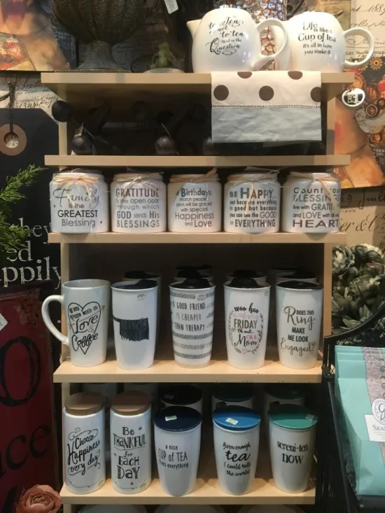 cups and mugs