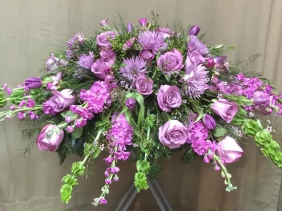 purple wildflowers