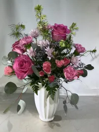 Pink Remembrance Vase