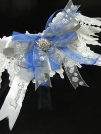 Embroidered Garters