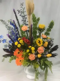 fields of flowers