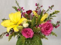 Fun and festive spring bouquets