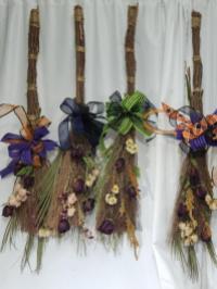 Dried Botanical brooms