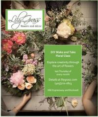 "DIY Make and Take" floral class