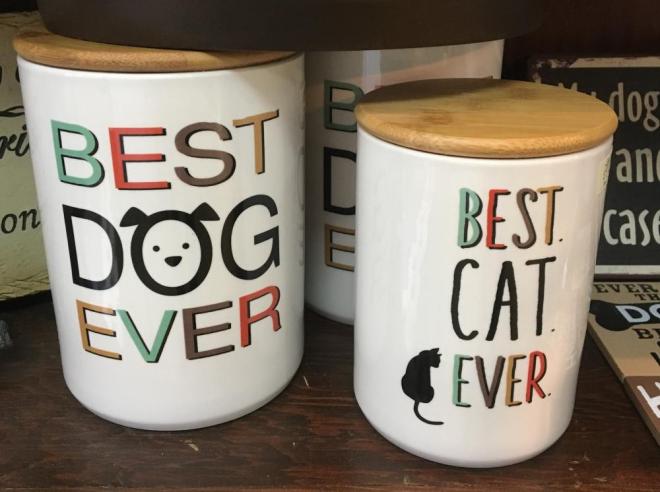 Dog and Cat Canisters